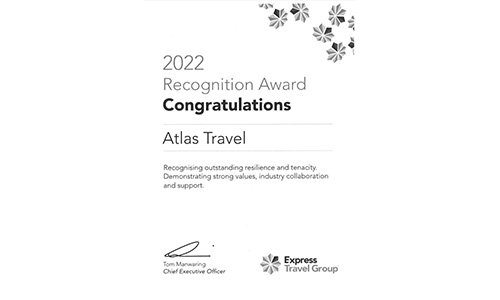 2022 Recognition Award
